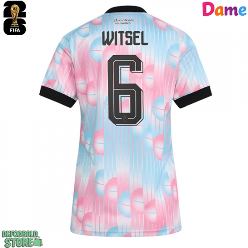 Belgien Axel Witsel #6 Replika Udebanetrøje Dame VM 2026 Kortærmet